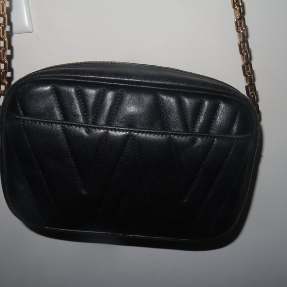 Used Stuart Weitzman The Reana Quilted Leather Crossbody With Dust Bag - Picture 11 of 13
